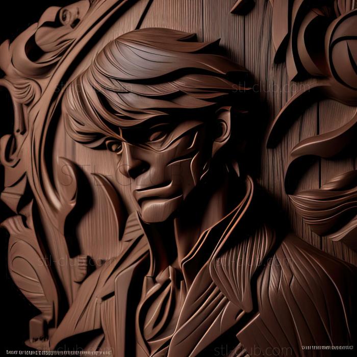 3D model Detective Conan Zero Enforcer anime (STL)